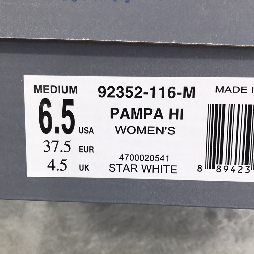 Palladium Women's Pampa Hi Star White Boots New in Box - Picture 11 of 15